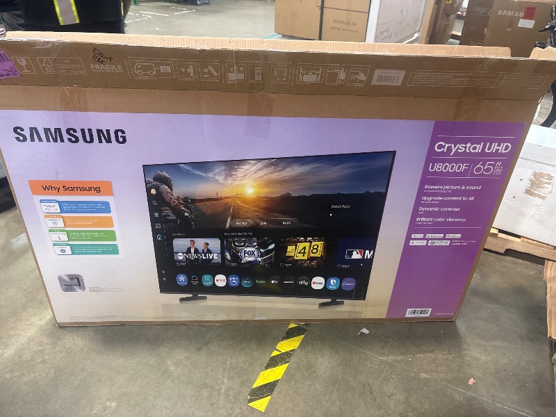 Photo 1 of ***MISSING STAND**** Samsung 65" U8000F 4K Smart LED TV
