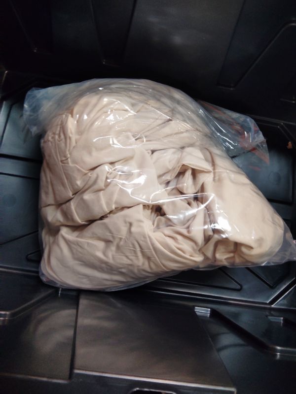 Photo 1 of ***MISSING FITTED SHEET*** Cooling Sheet Set Cotton-Like Soft Set, Cream (POSSIBLY QUEEN?)