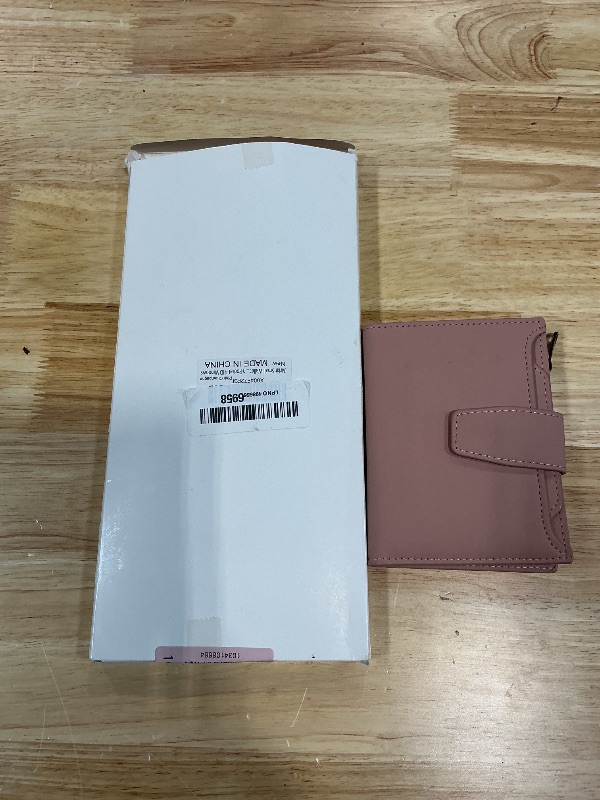 Photo 1 of Airkit Small Wallet Women RFID Blocking Soft Leather Bifold Compact Card Holder Wallet for Women with Zipper Coin Pocket 4 ID Window
