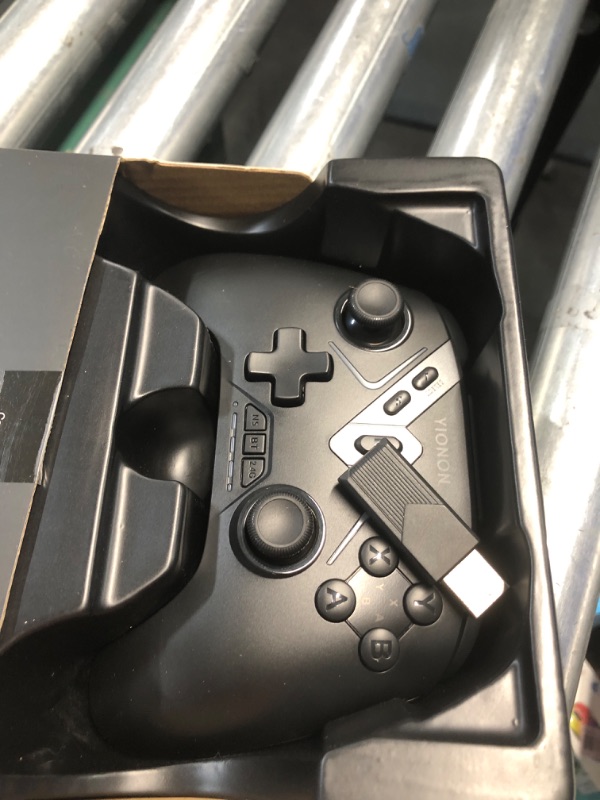 Photo 1 of Dual Hall Effect PC Controller-Enhanced Wireless Bluetooth Controller with Hall Joysticks & Triggers & Joystick Speed Down for PC Windows/iPhone/Android/Switch/Steam/TV (With USB Dongle & Phone Clip)