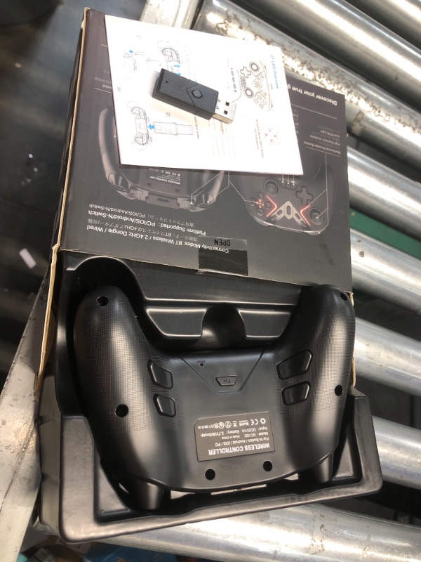 Photo 1 of Dual Hall Effect PC Controller-Enhanced Wireless Bluetooth Controller with Hall Joysticks & Triggers & Joystick Speed Down for PC Windows/iPhone/Android/Switch/Steam/TV (With USB Dongle & Phone Clip)