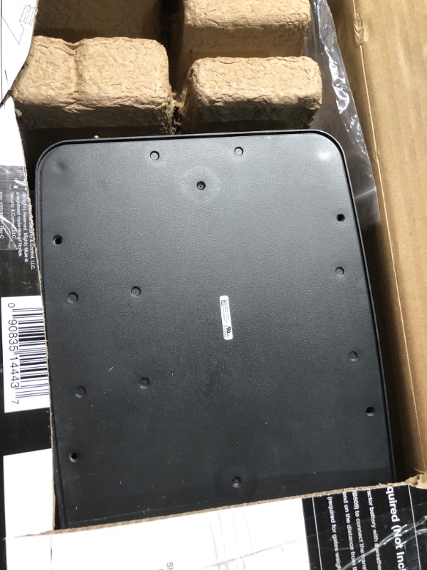 Photo 1 of Mighty Mule MM371W Automatic Gate Opener, Smart and Solar Ready, Includes Gate Opener Remote and More-Up to 16ft Long or 550lb, Black, 1 Gate Opener Kit