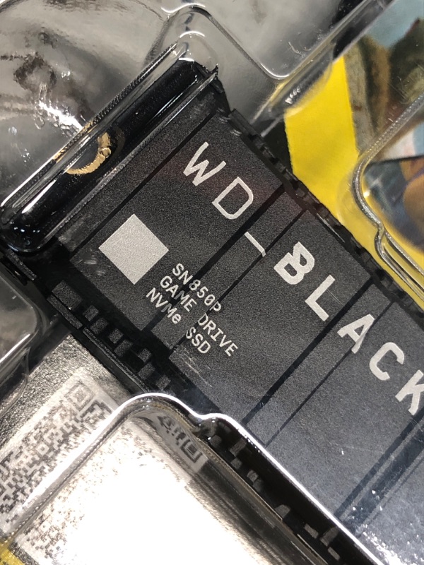 Photo 1 of WD_BLACK 4TB SN850P NVMe M.2 SSD Officially Licensed Storage Expansion for PS5 Consoles, up to 7,300MB/s, with heatsink - WDBBYV0040BNC-WRSN,Black