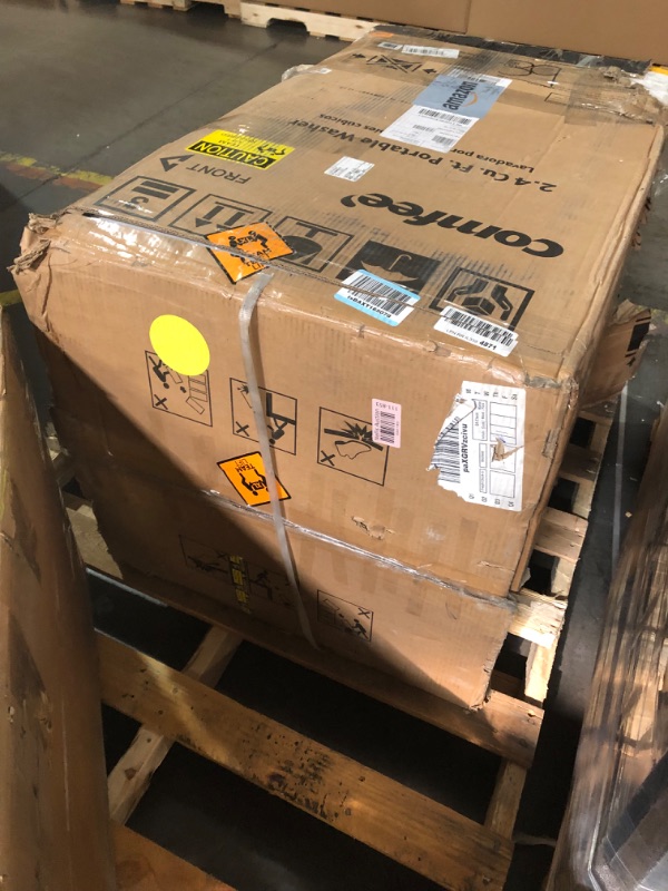 Photo 1 of COMFEE’ Washing Machine 2.4 Cu.ft LED Portable Washing Machine and Washer Lavadora Portátil Compact Laundry, 8 Models, Environmentally Friendly, Child Lock for RV, Dorm, Apartment Magnetic Gray