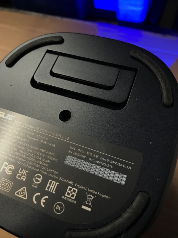 Photo 1 of ASUS ZenBeam L2 Portable Projector 1080P Full HD, Smart Projector 960 LED Lumens, Small Outdoor Projector with Wifi, 10W Bluetooth Speaker and Android TV Box, Wireless Projector 3.5H Built-In Battery