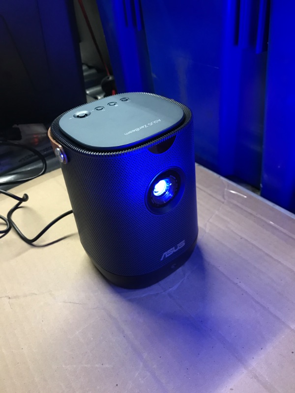 Photo 1 of ASUS ZenBeam L2 Portable Projector 1080P Full HD, Smart Projector 960 LED Lumens, Small Outdoor Projector with Wifi, 10W Bluetooth Speaker and Android TV Box, Wireless Projector 3.5H Built-In Battery