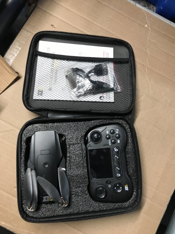 Photo 1 of TD31LCD Drone with Camera LCD Screen Digital Image FPV Transmission Remote Control Brushless Motor Drones for Adults Headless Mode 3D Flip RC Quadcopters for Beginners