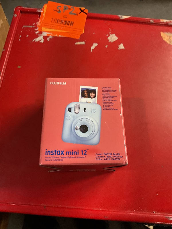 Photo 1 of Fujifilm Instax Mini 12 Instant Film Camera - Pastel Blue