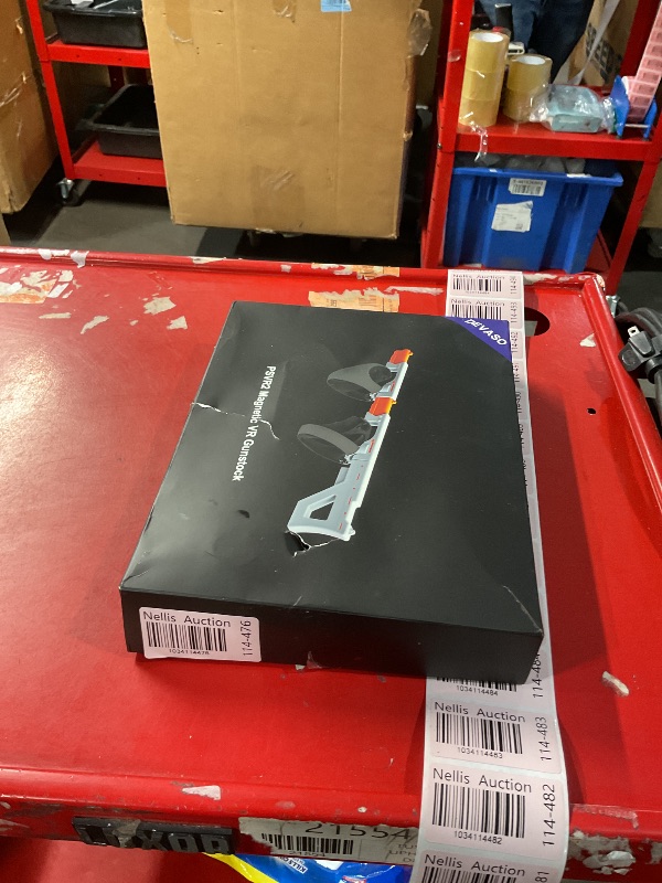 Photo 1 of DEVASO Magnetic VR Gun Stock for PSVR2, 3-in-1 Changing VR Handle Accessories for Playstation VR2, Handle Attachment with Shoulder Straps for Enhance FPS Gaming Experience