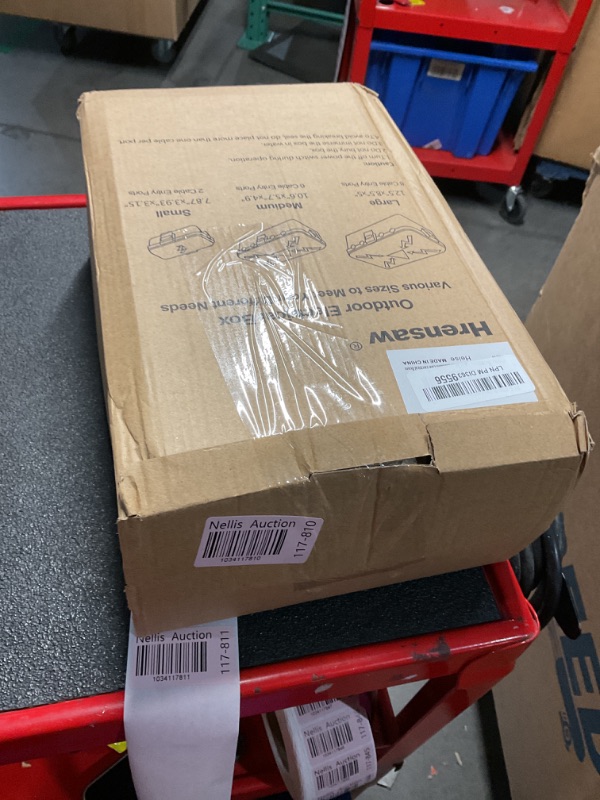 Photo 1 of *USED SEE NOTES*Hrensaw Large Outdoor Electrical Box Waterproof(12.5x8.5x5inch)