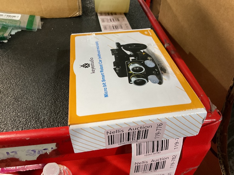 Photo 1 of KEYESTUDIO Micro:bit V2 Robot Starter Kit (without Microbit) for Makecode and Python