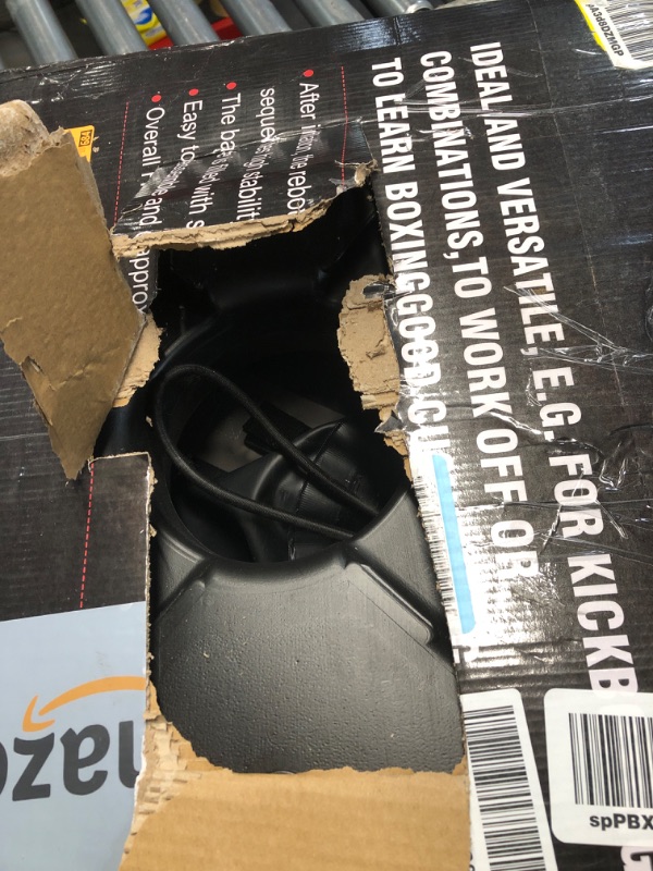 Photo 1 of Freestanding Heavy Punching Bag for Adult Teens Kids, Heavy Duty Pedestal Stand Boxing Bag with Gloves, Men Women Stand Kickboxing Boxing Set for Martial Arts MMA Home Gym Exercise Training Equipment