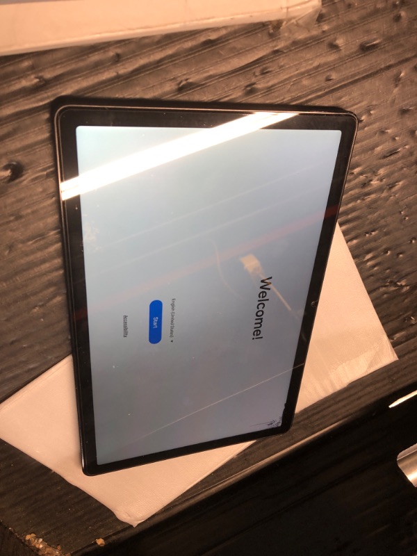 Photo 3 of ***SEE PHOTO FOR DAMAGE***Samsung Galaxy Tab A9+ Tablet 11” 64GB Android Tablet, Big Screen, Quad Speakers, Upgraded Chipset, Multi Window Display, Slim, Light, Durable Design, US Version, 2024, Graphite