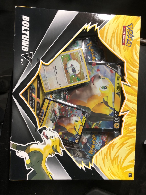 Photo 2 of ***NON REFUNDABLE***Pokemon TCG: Boltund V Box, Multicolor, 820650851186