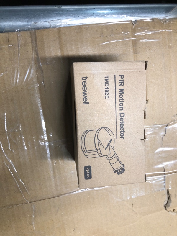 Photo 1 of 2 Pack Motion Sensor, 180-Degree Replacement Motion Detector, Adjustable Time & Detection Sensitiity Up to 60 Feet Range, 3 Working Modes Pir Motion Sensor for Security Floodlight, Black, UL Listed