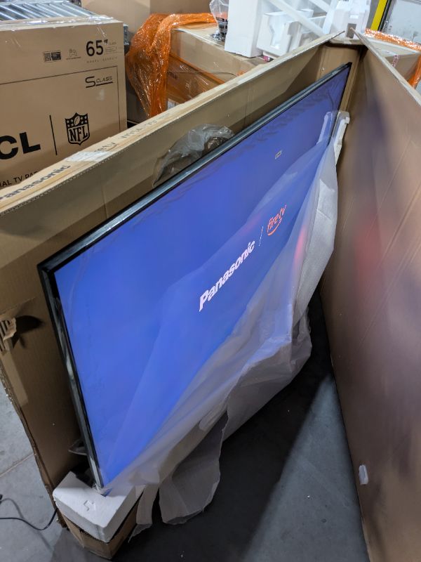 Photo 1 of Panasonic W95 Series (2024 Model) 75-inch Mini LED 4K Ultra HD Smart Fire TV, Local Dimming, 144Hz Refresh Rate - 75W95AP