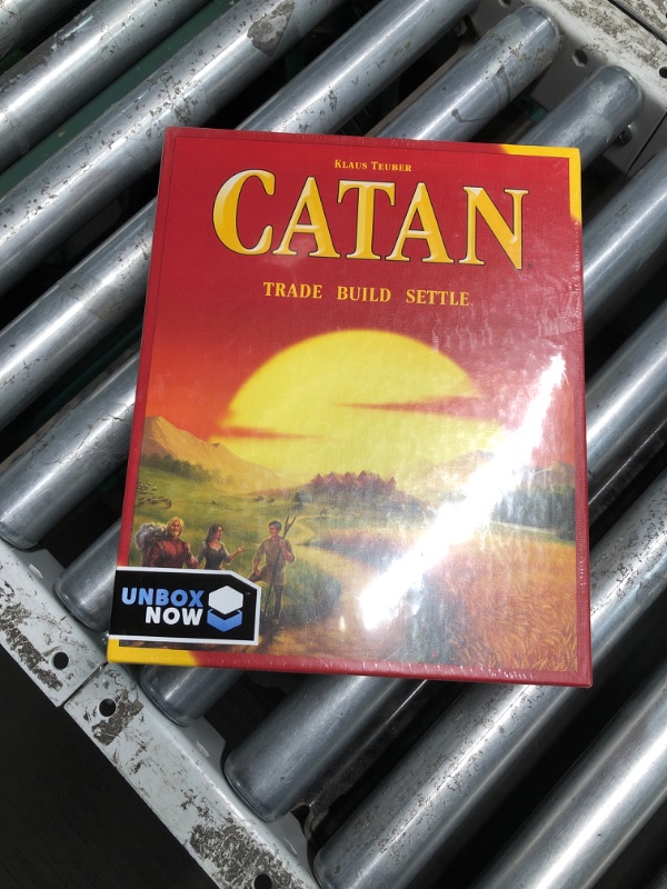 Photo 2 of ***FACTORY SEALED*** CATAN Board Game - Embark on a Journey of Discovery and Trade! Civilization Building Strategy Game, Family Game for Kids & Adults, Ages 10+, 3-4 Players, 60-90 Minute Playtime, Made by CATAN Studio