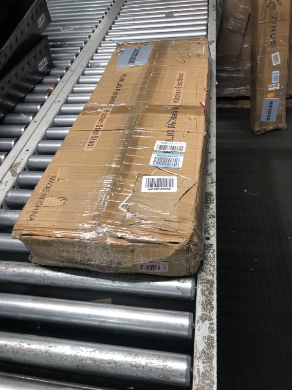 Photo 1 of FUNLIO Foldable Kitchen Step Stool, 3-Level Height Adjustable Toddler Tower for Kids 2-6 Years, Montessori Child Standing Tower for Learning, Easy to Assemble, CPC Approved - Natural