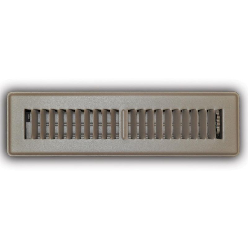 Photo 1 of Everbilt 2 in. x 12 in. Brown Floor Diffuser
