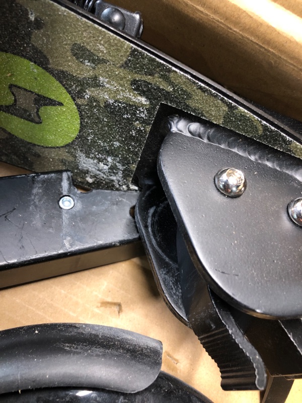 Photo 1 of **LOTS OF SCRATCHES** LaScoota Kick Scooter for Adults & Teens. Perfect for Youth 12 Years and Up and Men & Women. Lightweight Foldable Adult Scooter with Large Sturdy Wheels 220lbs (Teen, Camo)