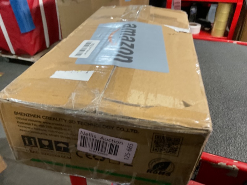 Photo 1 of Creality Official 3D Printer Enclosure with Fan Interface, Fireproof Dustproof Constant Temperature Protective Cover 550*650*750mm for Ender 3 V3/Ender 3 V3 KE/Ender 3 S1/3 S1 Pro/3 Max/Ender 5 S1