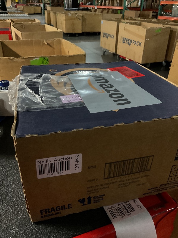 Photo 1 of Brita Everyday Elite Water Filter Pitcher with SmartLight Filter Change Indicator, BPA-Free, Reduces 99% of Lead, Lasts Six Months, Includes 1 Filter, Large - 10-Cup, White