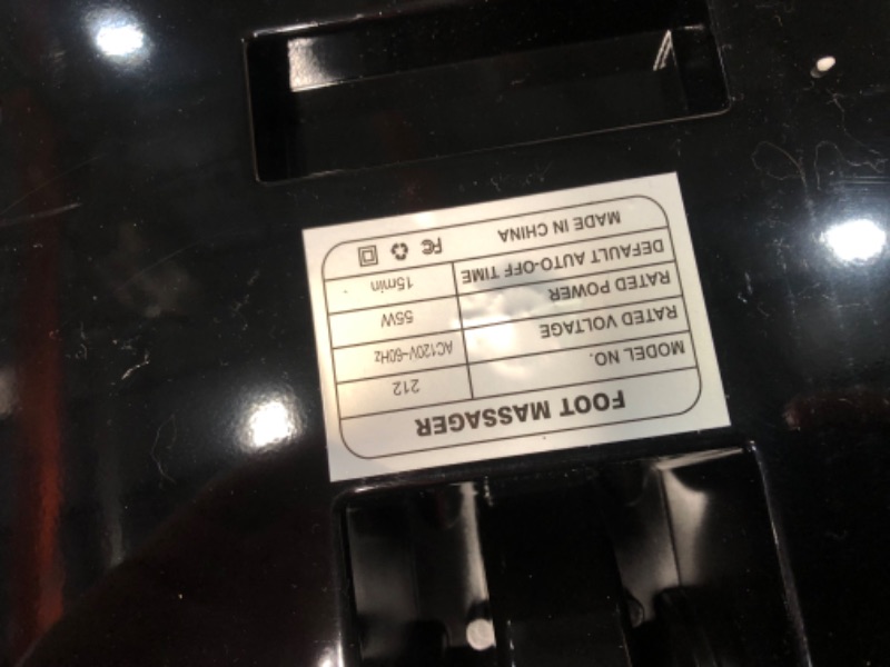 Photo 4 of ***USED - MISSING REMOTE - DOESN'T POWER ON - UNABLE TO TROUBLESHOOT***
TISSCARE Shiatsu Foot Massager with Heat: Foot Massager Machine for Neuropathy, Plantar Fasciitis and Pain Relief-Massage Foot, Leg, Calf, Ankle with Deep Kneading Heat Therapy, Gift 