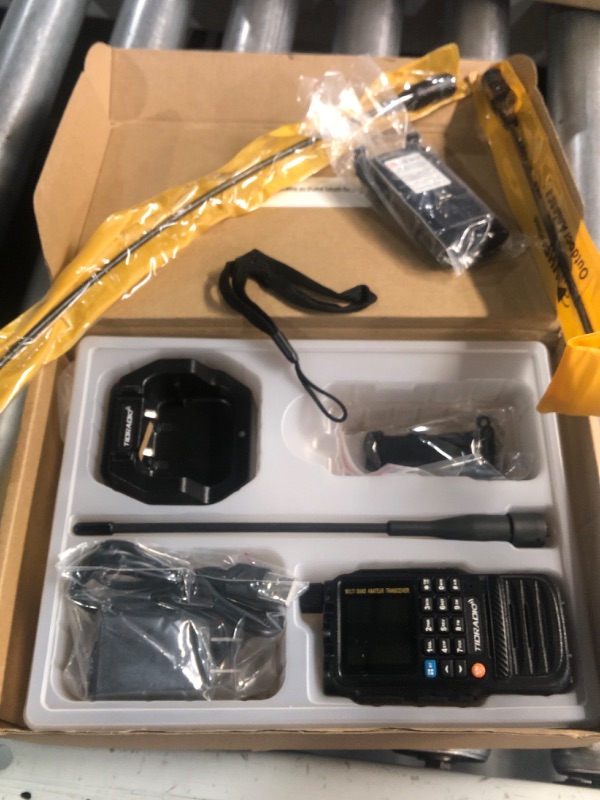 Photo 2 of *****STOCK IMAGE FOR SAMPLE***SEE NOTES*****
TIDRADIO TD-H3 Ham Radio Handheld(2PCS Batteries), 8-Bands, Wireless &Type C Programming, Frequency Match, Air Band &771 Long Antennas, Walkie Talkie Rechargeable Portable Two Way Radio Full Kit 1Pack