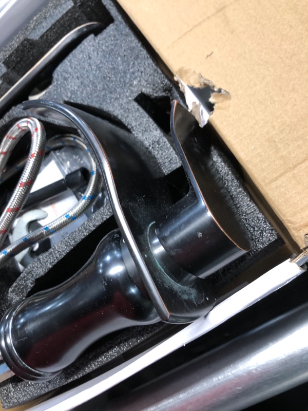 Photo 1 of ***STOCK PHOTO FOR REFERENCE ONLY - HEAVILY USED - SEE PICTURES***
Hoimpro Bronze Waterfall Bathroom Faucet with cUPC Supply Lines