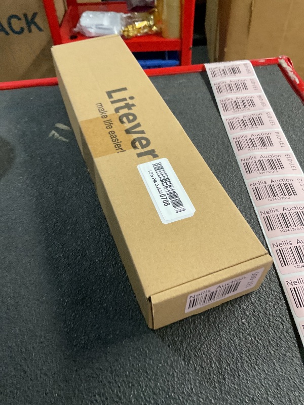 Photo 1 of Litever LED Safe Light Kit. Human Motion Sensor Activated. 6 Slim LED Light Bars. Linkable Extendable Plug-in for Gun Safe, Locker, Closet, Showcase, in-Cabinet Under Counter Pantry. Daylight 5000K