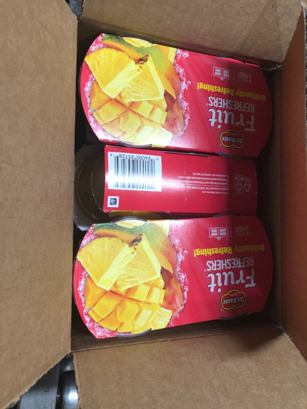 Photo 2 of ***(EXP:11/10/24 )NONREFUNDABLE***Del Monte Fruit Refreshers Pineapple & Mango in Prickly Pear Flavor Fruit Water 12 Pack