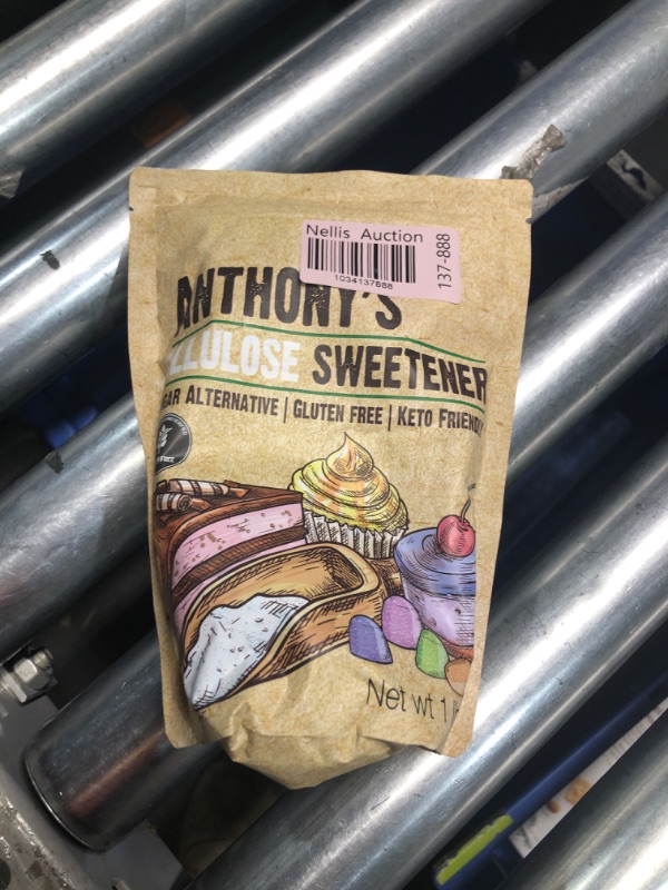 Photo 2 of ***(best by:11/11/24 )NONREFUNDABLE***Anthony's Allulose Sweetener, 1 lb, Batch Tested Gluten Free, Keto Friendly Sugar Alternative, Zero Net Carb, Low Calorie