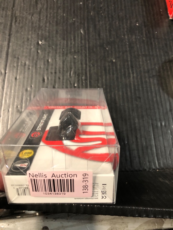 Photo 1 of *USED MISSING PIECES*Streamlight 88066 ProTac Rail Mount HL-X 1000-Lumen Multi-Fuel Weapon Light with Remote Switch, Tail Switch, Clips, and CR123A Batteries, Box, Black
