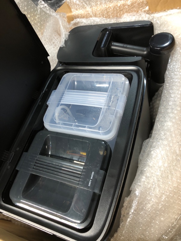 Photo 1 of ECOVACS DEEBOT T30S Combo Robot Vacuum and Mop, All-in-One Cleaning Hub, 11000Pa, ZeroTangle Technology, TruEdge Adaptive Edge Mopping, Dual Self-Emptying, Hot Water Mop Washing, Auto-Mop Lifting