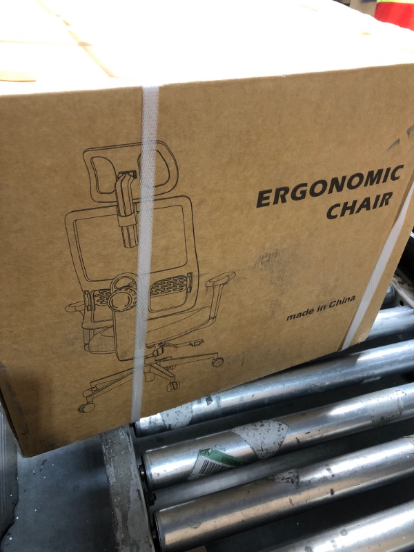 Photo 2 of ***FACTORY SEALED*** Newtral Ergonomic Home Office Chair, High Back Desk Chair with Unique Adaptive Lumbar Support, Adjustable Headrest, Seat Depth Adjustment, 96°-126° Tilt, Adjustable Armrest Recliner Chair for Office