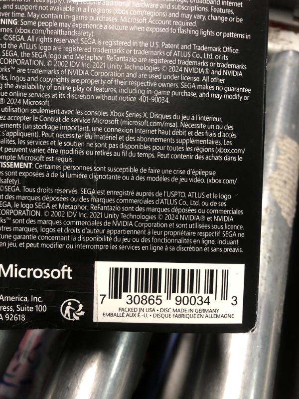 Photo 14 of **HAS BEEN OPENED BEFORE** Metaphor: ReFantazio Collector's Edition - Xbox Series X