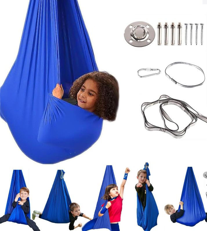 Photo 1 of **NON-REFUNDABLE** (PARTS)  Sensory Swing for Kids with Special Needs Therapy Swing Cuddle Swing Indoor Outdoor Kids Swing Hammock for Child & Adult with Autism, ADHD, Aspergers, Sensory Integration
