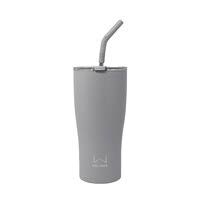 Photo 1 of ***BROKEN LID**
Wellness 20-oz. Double-Wall Stainless Steel Tumbler with Straw