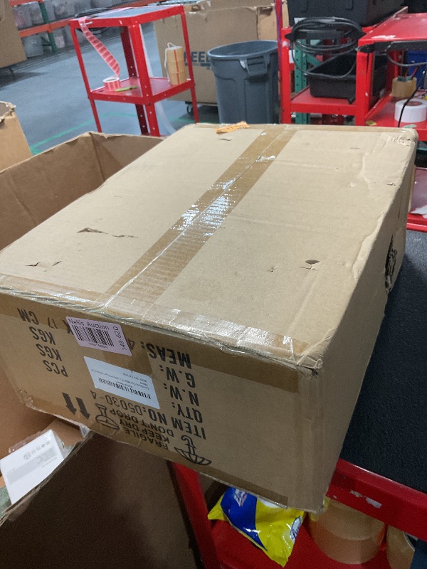 Photo 1 of Wooden Farmhouse Chandelier 4 Lights Rustic Antique White Chandelier for Dining Room French Country Chandelier Orb Pendant light Fixtures Hanging for Kitchen Living Room Foyer Bedroom Entryway Hallway