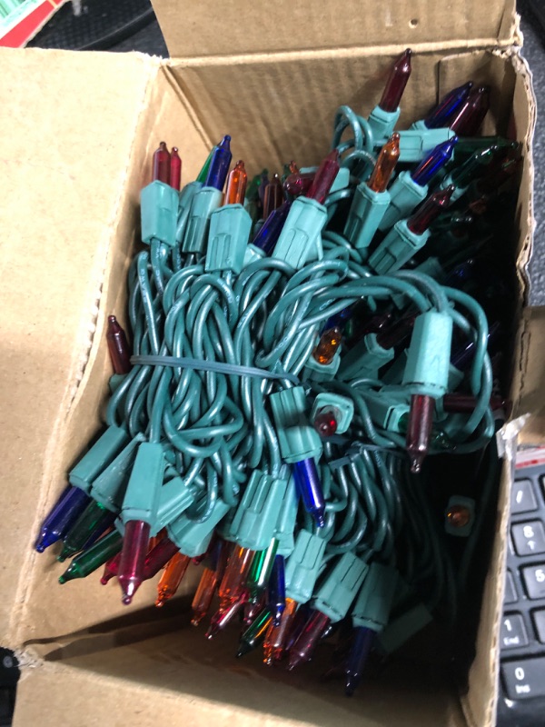 Photo 1 of Smart Color Changing Christmas Lights with Remote & APP, 113FT 300LED RGB Dimmable Christmas String Lights, Waterproof Fairy Twinkle Lights for Indoor Outdoor Xmas Tree Party Wedding Decoration
