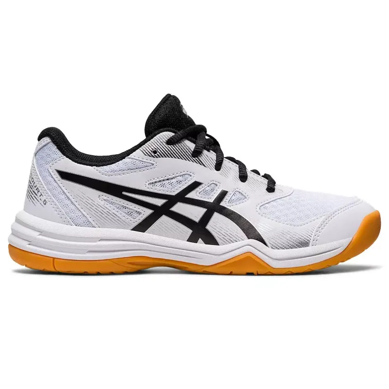 Photo 1 of ASICS Men's Upcourt 5 Volleyball Shoes, 7.5, Black/White