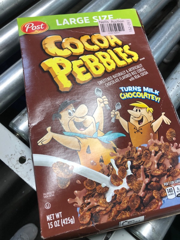 Photo 1 of ***NON REFUNDABLE***Post Cocoa Pebbles Gluten Free Breakfast Cereal, 15 Ounce