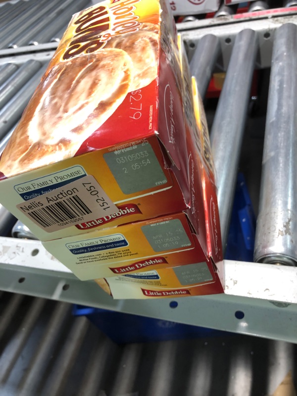 Photo 1 of ***NON REFUNDABLE***Little Debbie Honey Buns, 6 Individually Wrapped Pastries, 10.6 oz Box, Pack of TREE (3) 