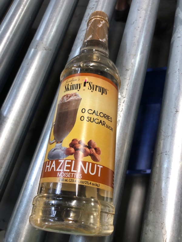 Photo 1 of ***NON REFUNDABLE***Hazelnut -Jordan's Skinny Gourmet Syrups Sugar Free, 25.4 Fl OZ