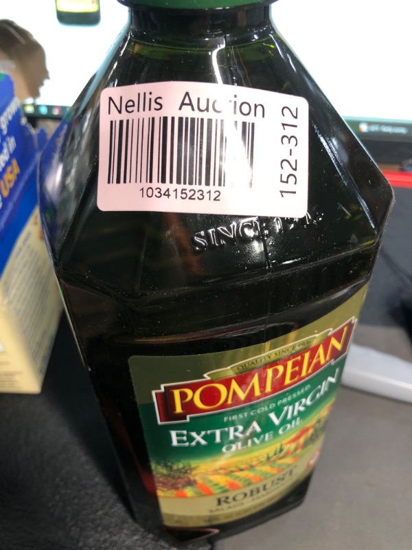Photo 1 of ***NON REFUNDABLE***Pompeian Robust Extra Virgin Olive Oil, Contains Polyphenols, First Cold Pressed, Full-Bodied Flavor, Perfect for Salad Dressings & Marinades, 68 FL. OZ (EXP 02/2026) 