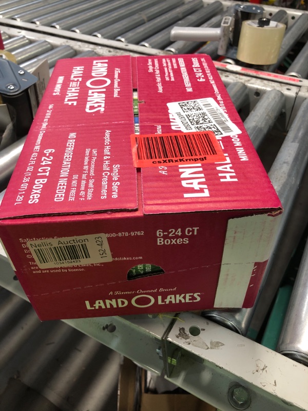 Photo 1 of ***(EXP: 02/28/25)NONREFUNDABLE***Land O Lakes Mini Moo’s Half & Half Creamer Singles, Shelf-Stable, 24 Count (Pack of 6)