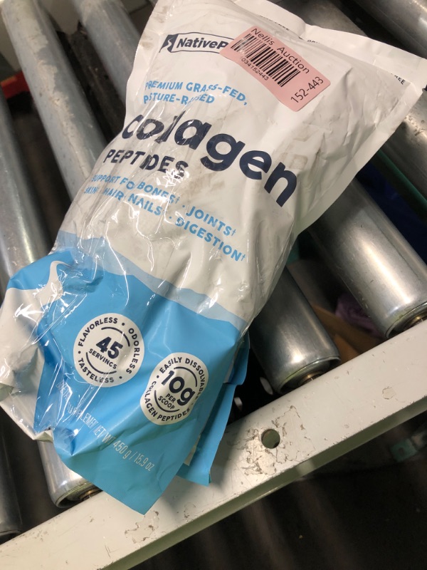 Photo 1 of ***(EXP:07/2026 )NONREFUNDABLE***NativePath Collagen Peptides Protein - Hydrolyzed Type 1 & 3 Collagen Powder for Skin, Hair, Nails - 15.9 oz (45 Servings) (PACK OF 2) 