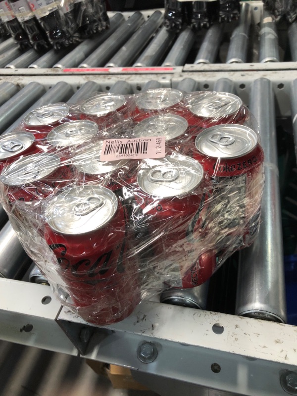 Photo 1 of ***(EXP: 04/28/25)NONREFUNDABLE***Coke Zero Sugar Cola Soda, 12 oz, 12 Pack (Package May Vary)