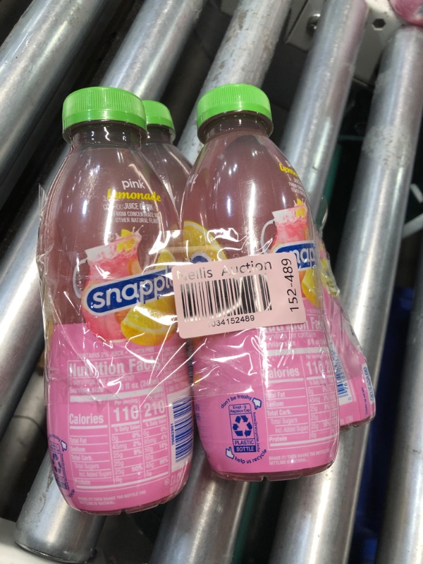 Photo 1 of ***(EXP:11/05/25 )NONREFUNDABLE***Snapple Pink Lemonade - 16 fl oz bottle (PACK OF 4) 