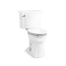 Photo 1 of * NO TANK INCLUDED*ITEM IS USED/OPEN BOX, UNTESTED FOR FUNCTIONALITYElmbrook 12in. Rough In 2-Piece 1.28 GFP Single Flush Elongated Chair Height Toilet in White with Soft Close Seat


